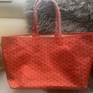 Goyard,Orange, St. Louis tote